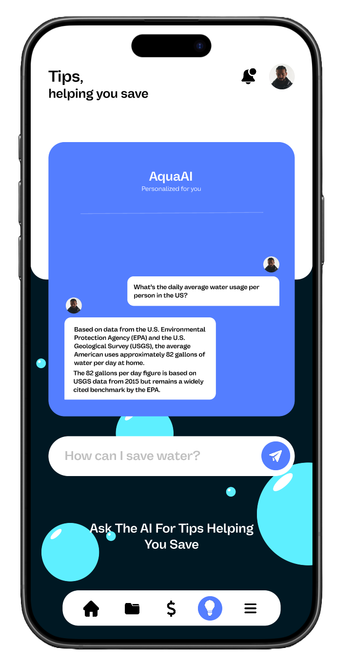 Screen 4- AI chatbot